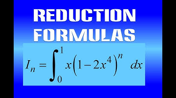 FURTHER Reduction Formula (2)