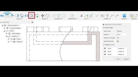 Autodesk Fusion Tutorial - Breakout Section Views