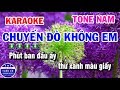 Karaoke chuyn  khng em  nhc sng tone nam  karaoke tun c