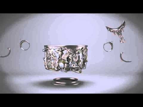 Romaya Özgü Gümüş Kap Yapılışı