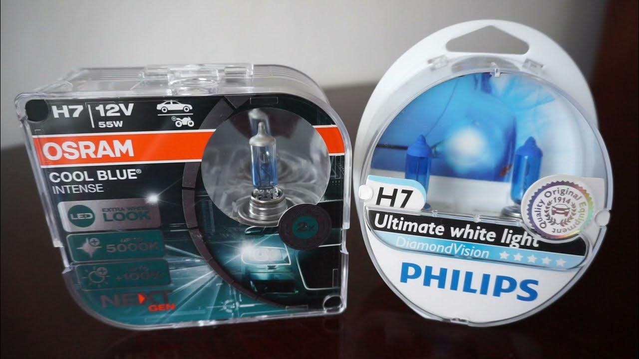 1 bombilla OSRAM Cool Blue Intense NextGeneration H7 12 V 55 W