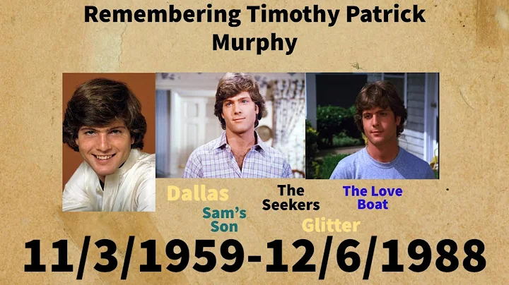 Remembering actor Timothy Patrick Murphy on his bi...