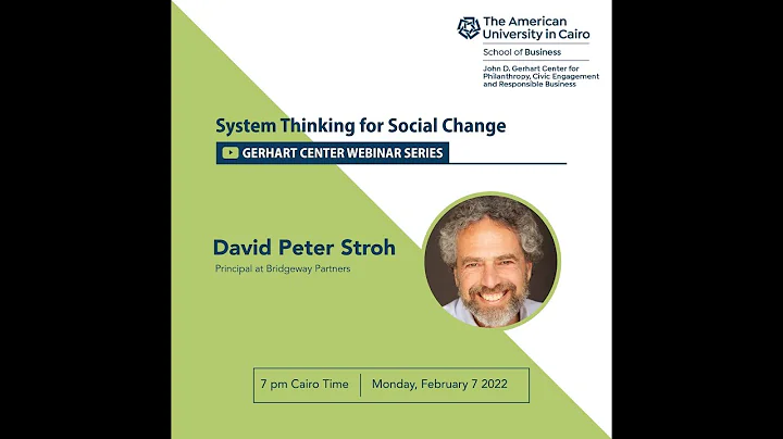 Session #84: "Systems Thinking for Social Change"