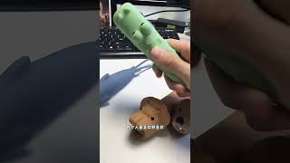LED Flashlight USB Rechargeable Soft Silicone Light Unicorn Lion Dog Portable Outdoor Story Children