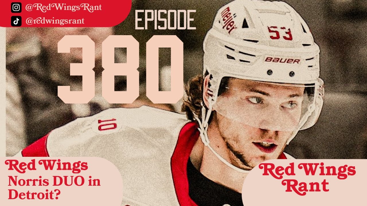 Red Wings: Norris Duo Loading? Hughes Rumors, Seider MVP