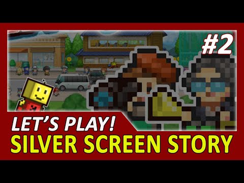 [Let's Play] Kairosoft Silver Screen Story #2 | Build Park & Achieve Studio Rank #1