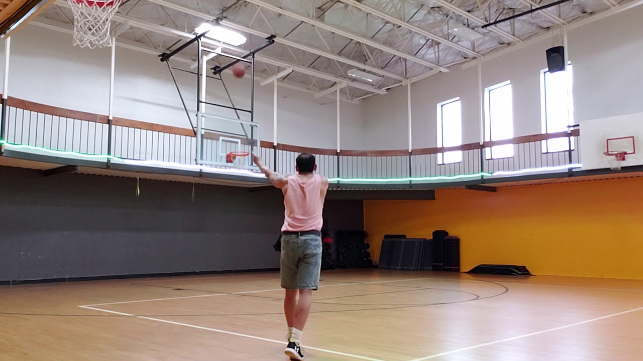 Rin Basketball shooting hoops dribbling back switches crossovers nice