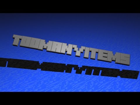 Vidéo: Comment Installer Le Mod TooManyItems Pour Minecraft