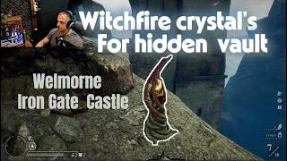 WITCHFIRE hidden vault crystal's  location's  Iron  gate Castle and  Velmorne