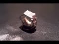 Stainless steel nut Ring No.2  "Shisa"ステンレススチールナット指輪