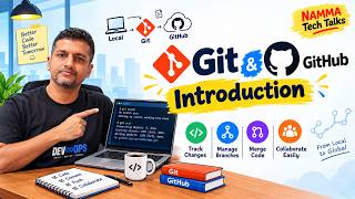 2.4 Git & GitHub Introduction | Git Basics, Commands, Branching & Workflow | DevOps Tutorial