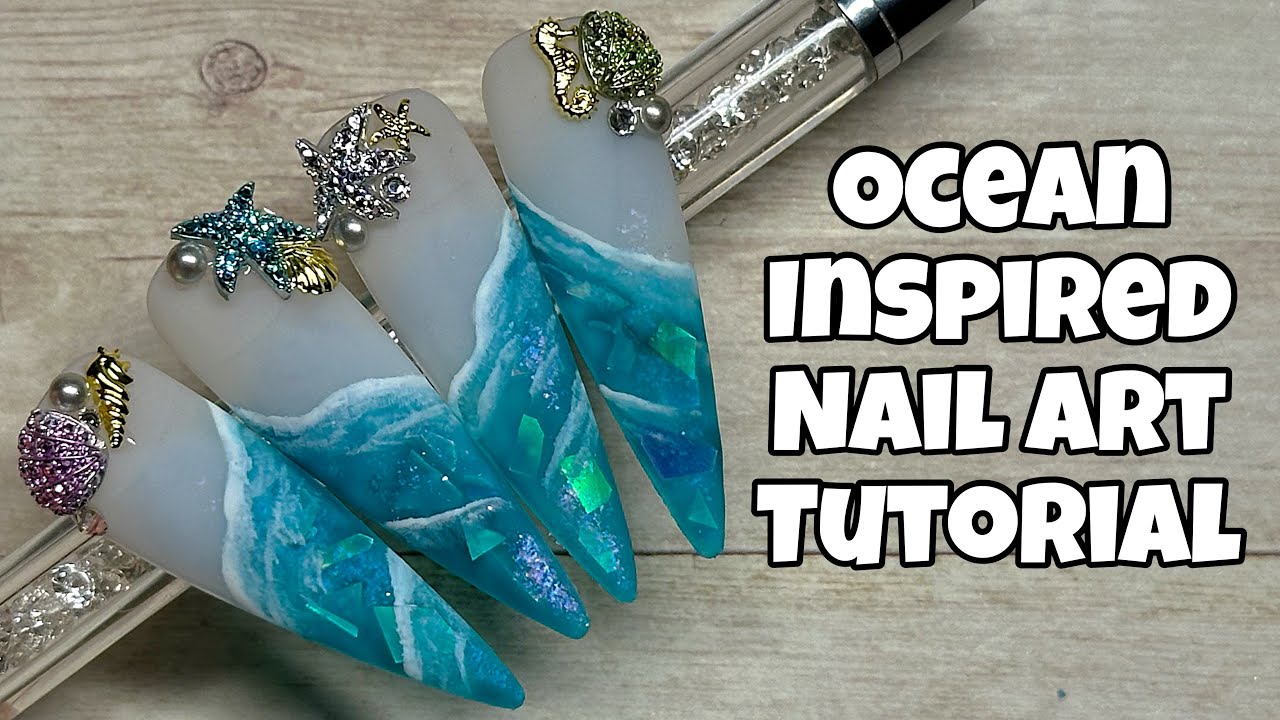 Ocean Inspired Nail Art Tutorial YouTube ocean-inspired-nail-art-tutorial-youtube