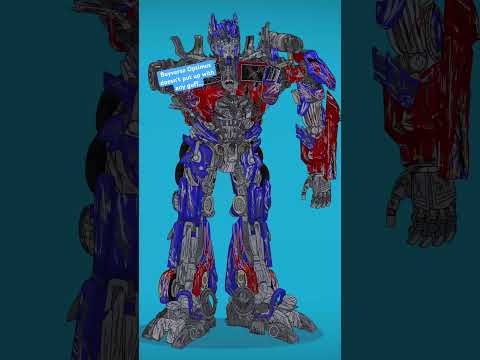 Optimus Prime ain’t putting up with nuthin’ 😆