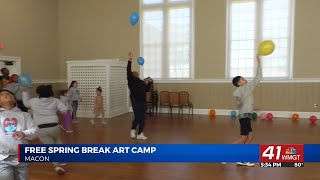 Heart and Soul Workshop holds Spring Break art community camp for Bibb County students