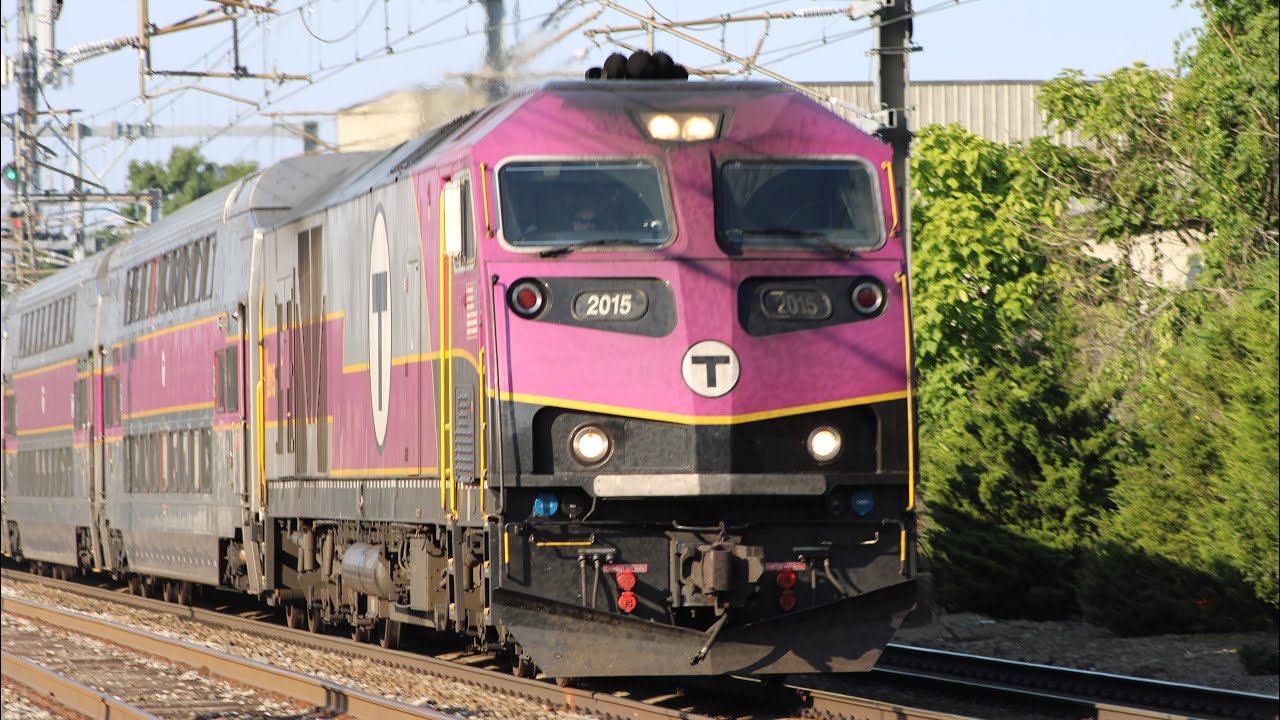 Railfaning at Readville ft/CSX MBTA’s And Amtraks! - YouTube