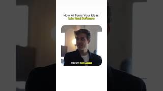 AI is changing the game. and now anyone can build software without coding!🤯#shorts #explore #coding