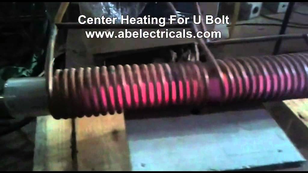 Center Hardening For U bolt - YouTube