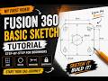 Fusion 360 Basics Tutorial | Beginner’s Guide to 3D Modeling