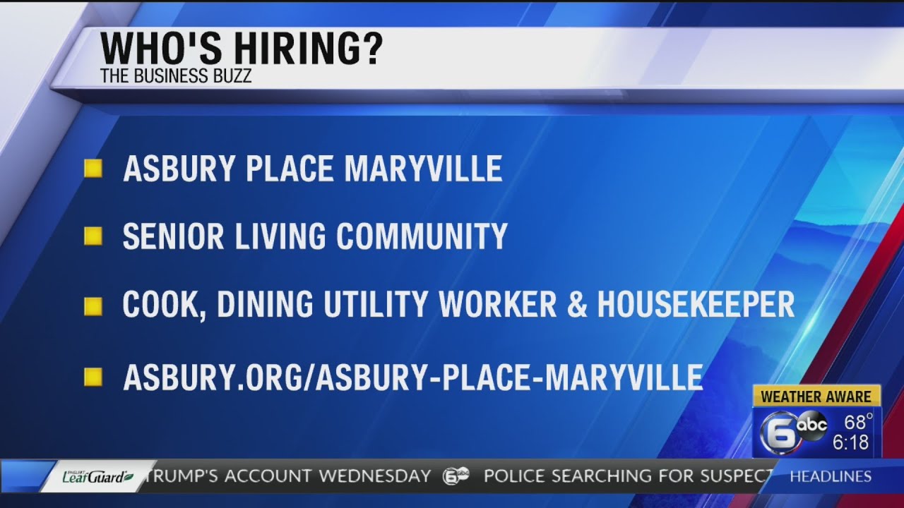Maryville senior living community hiring YouTube