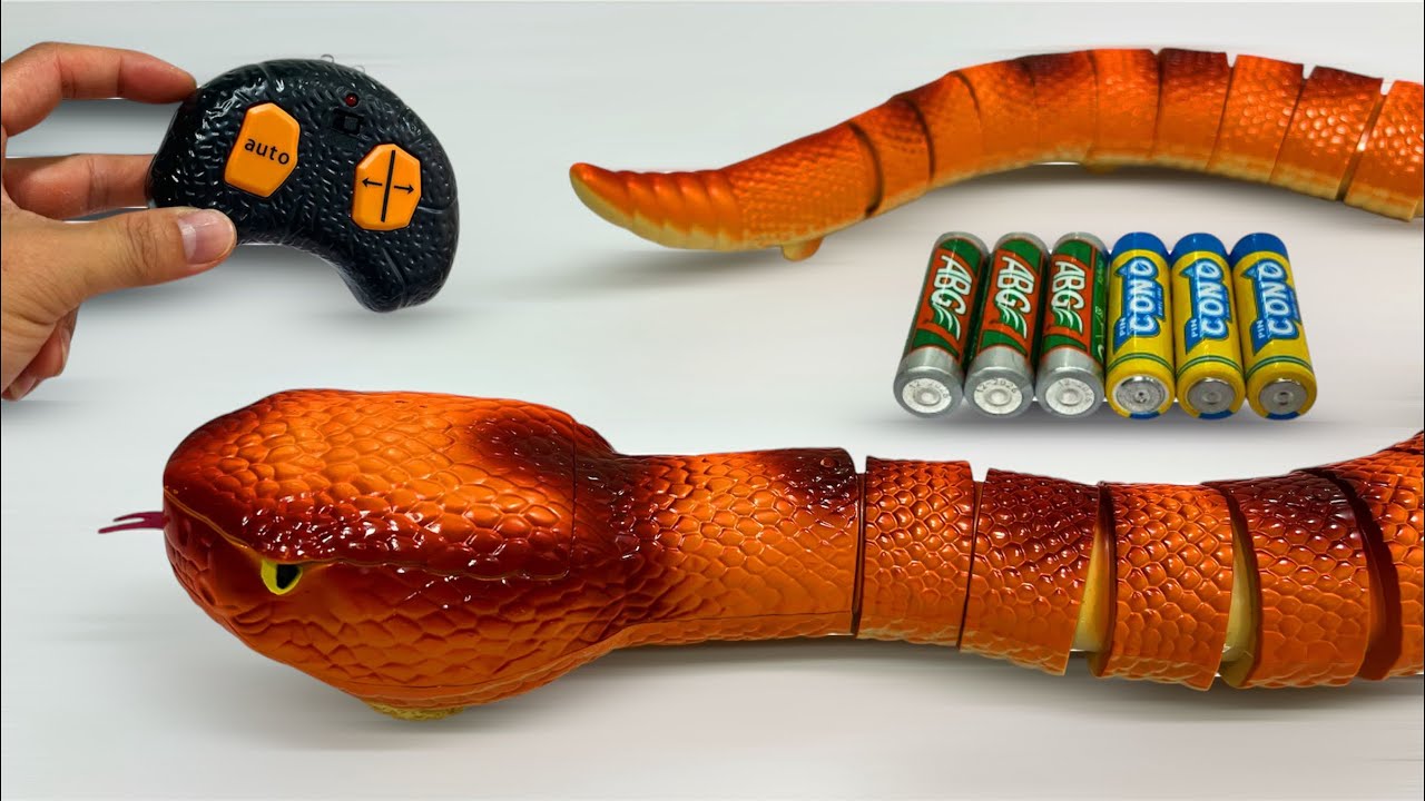 Unboxing R/C Anaconda Snake, Police Robot Dance, Mcqueen 95 RC Super Speed, Biker Moto, Urban Taxi