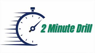 2 minute drill