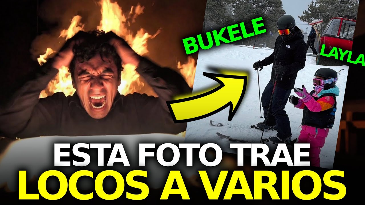 La Foto De Bukele En La Nieve Que Desató Furia Opositora