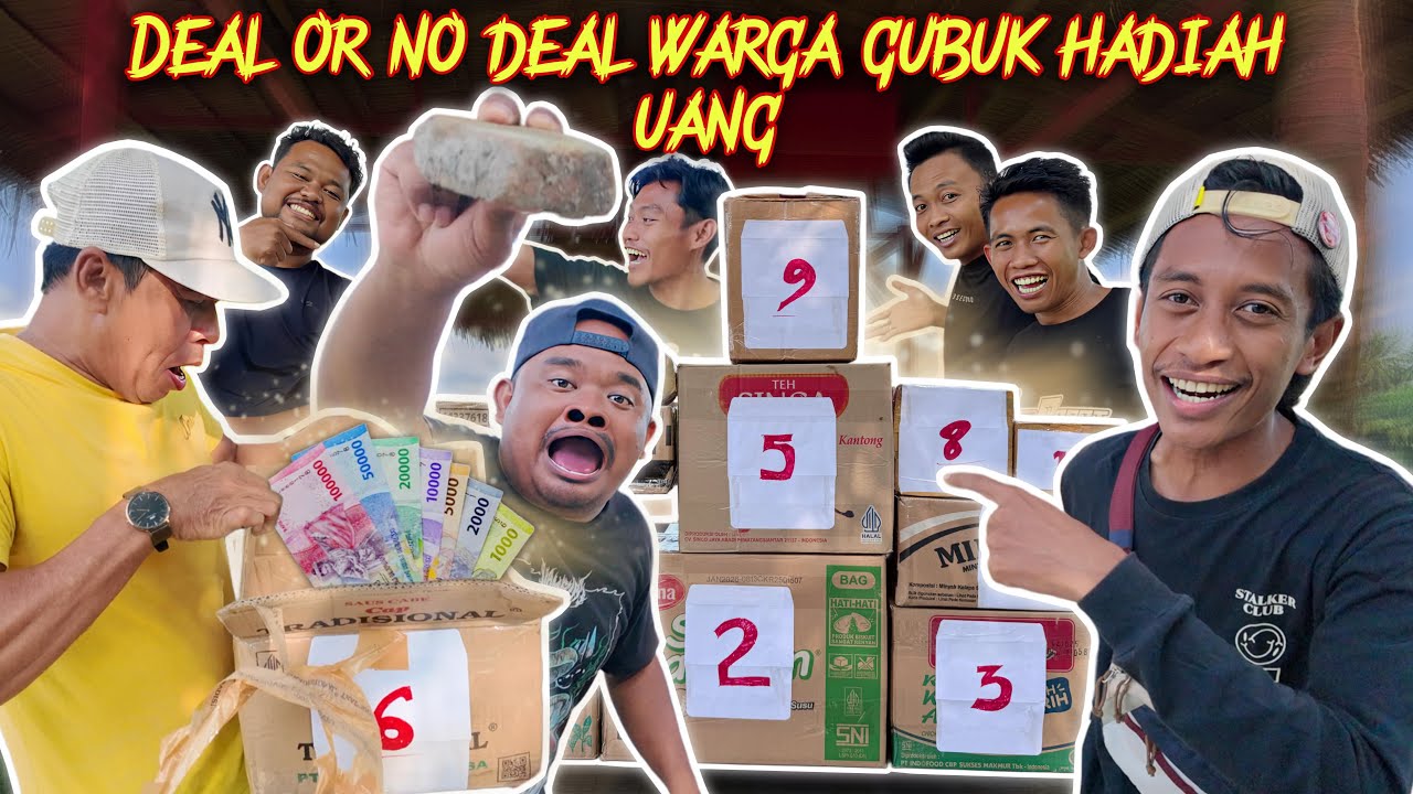 EXBEN MAIN ACARA TV! SUPER DEAL HADIAH UANG SEBELUM PUASA DENGAN WARGA GUBUK ADSENSE