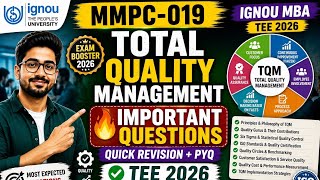 MMPC-019 IGNOU | Quick Revision + Solved Paper | June/Dec 2026