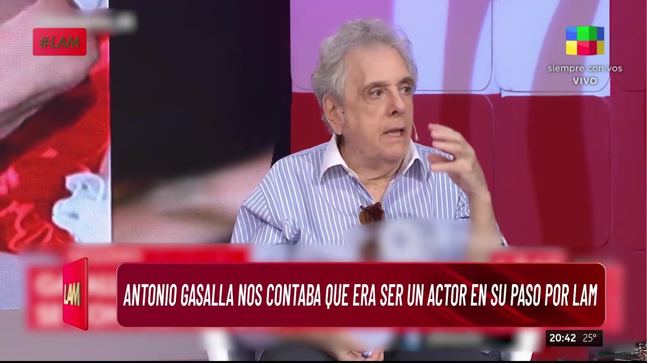 🖤 EL ADIÓS A UN GRANDE: Murió ANTONIO GASALLA