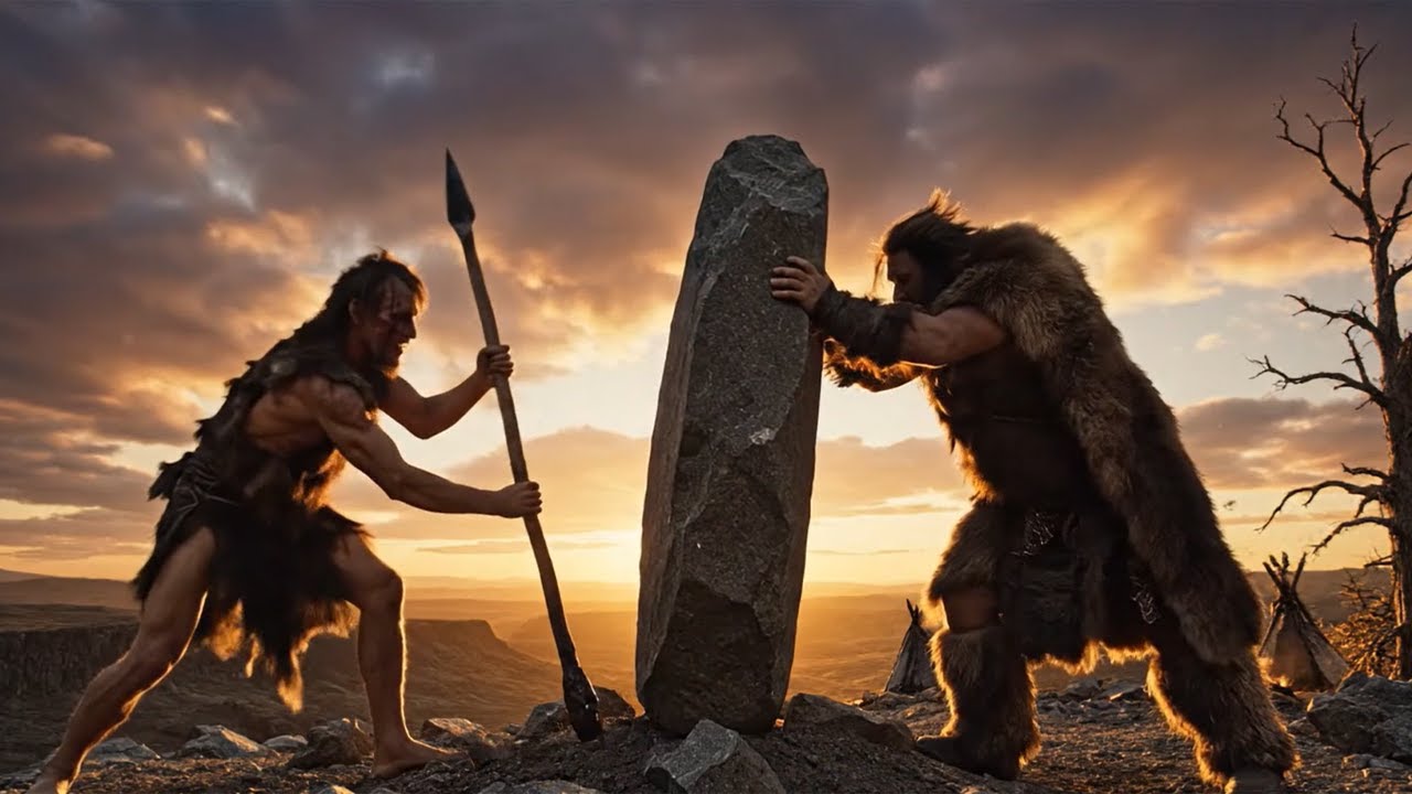 Life 1.2 Million Years Ago:The First Trade.The two tribes reached the point of communication.