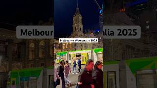 Melbourne Australia 2025 #beautifulcity #tram #september #spring #travelmelbourne