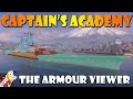 World of Warships - Captain&#39;s Academy #26 - The Armour Viewer