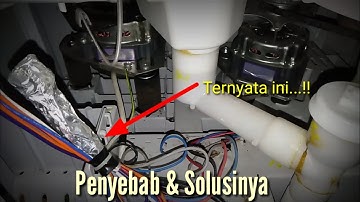 Penyebab dan Cara memperbaiki pengering mesin cuci sharp tidak mau berputar