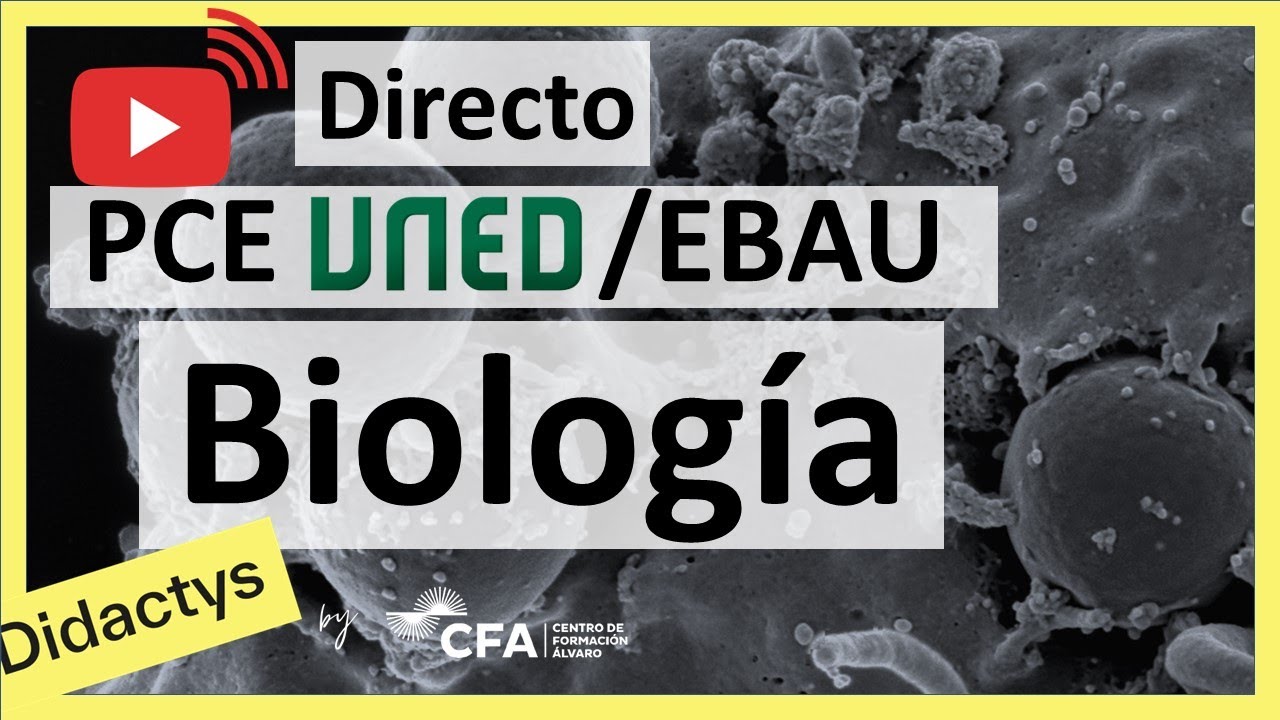 🔴BIOLOGÍA en Directo ▶ Selectividad PAU/EVAU/PCE 2023
