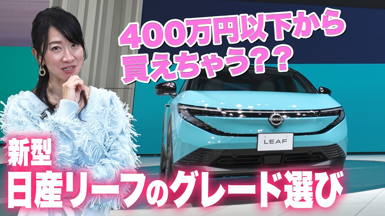 【新型リーフのグレード選び】どっちがいいのか迷ったら、コレを付ける！【藤トモCHECK】