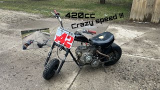 420cc drag MONSTER!