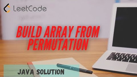 Build Array from Permutation Solution in Java | Leetcode question | problem solving in Java