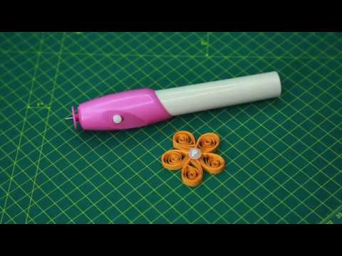 How to use Electric Quilling Tool 