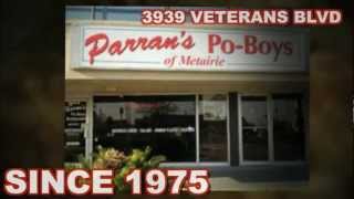 Parran's Po-Boys & Restaurant - 885 3416.com - Catering Service Metairie La.