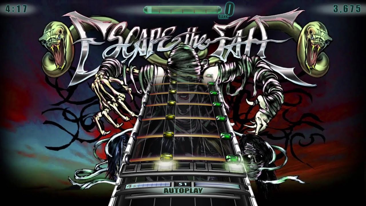 Escape the Fate - This War is Ours (The Guillotine II) (custom drum chart)