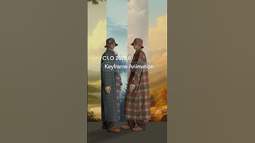 🌟 New Keyframe Animation in CLO 2025.0