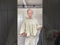 撥水機能付きの軽量ブルゾンを作りました
