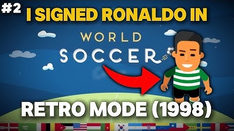 Young Ronaldo’s Journey In The Portuguese 2nd Division Continues 🤯