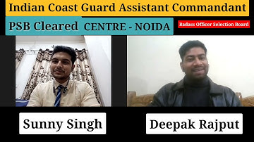 Interview of PSB cleared Candidate for ICG Assistant Commandant #ssbinterview #ssb #psb #defence
