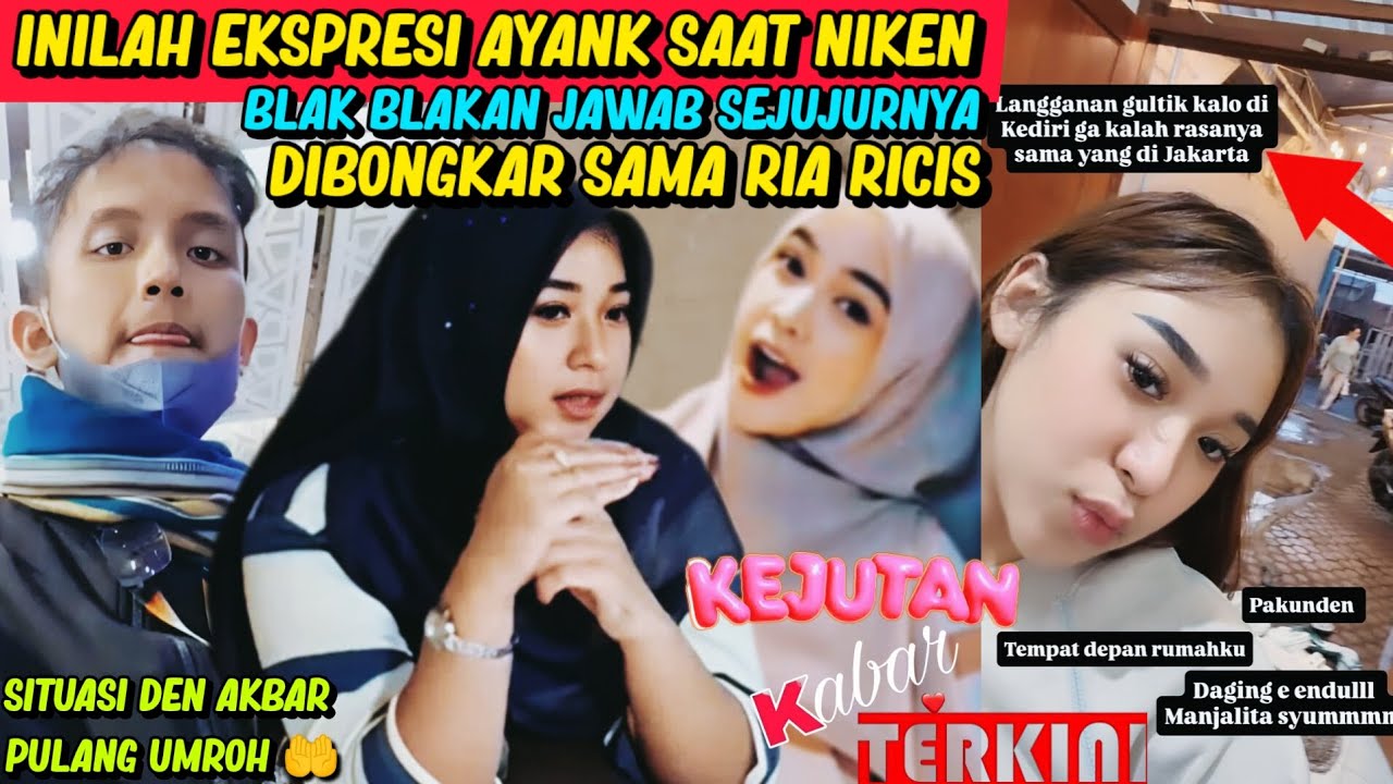 Akhirnya Niken Salindry Blak2an Sama Ria Ricis Prihal Yg Jadi Penasaran‼️ Den Akbar Pulang Umroh 