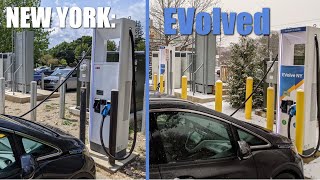 EVolve NY DC Fast Charging Network: One Year Update