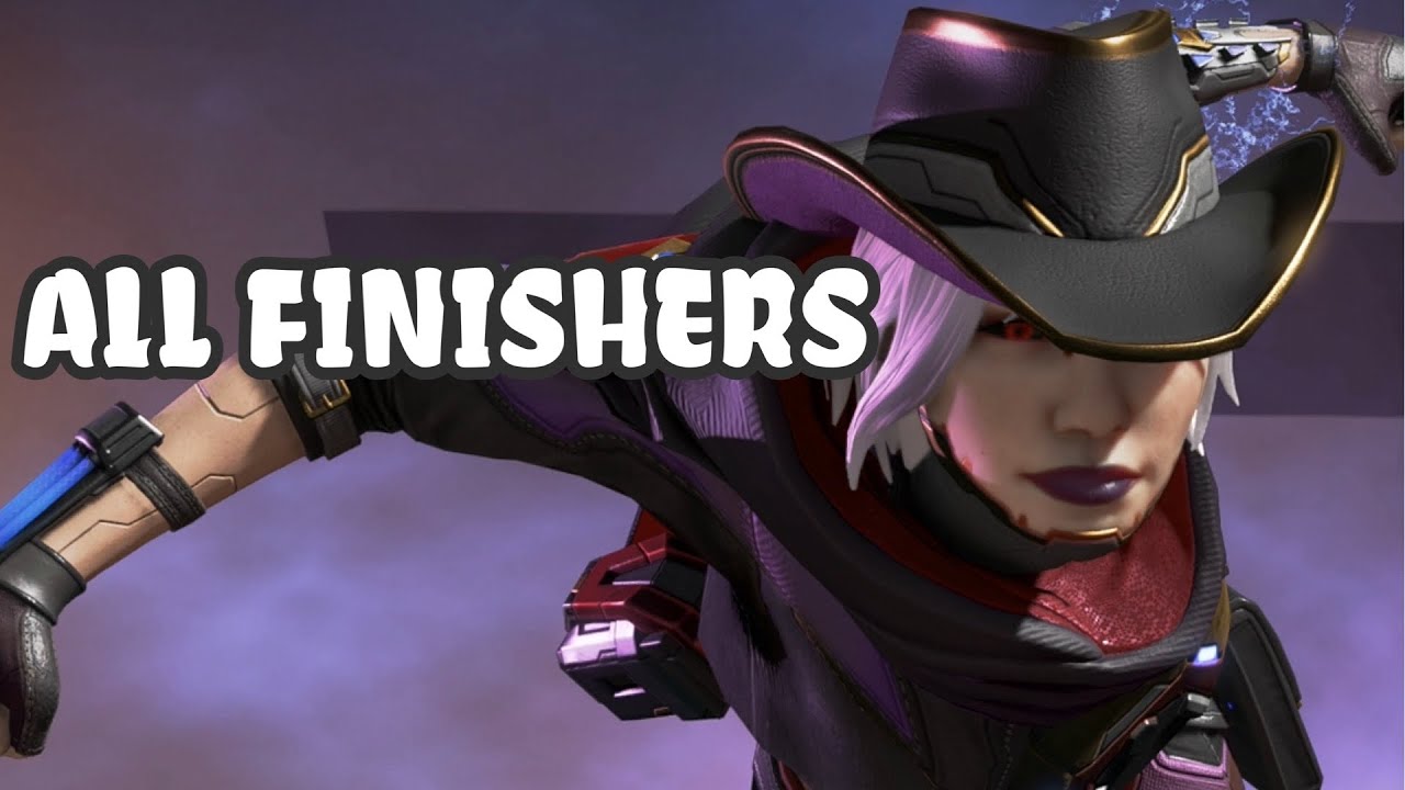 All Finishers with Wraith’s Ace High Skin - Apex Legends [4K 60 FPS]