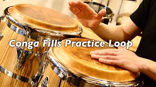 ハンドメイド キューバ コンガ ボンゴ Conga For Practice] Conga Fills & Clave Loop - YouTube