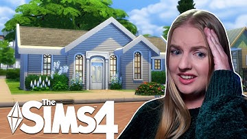 I used my MOST HATED ITEMS to build this house | Sims 4 Build Challenge