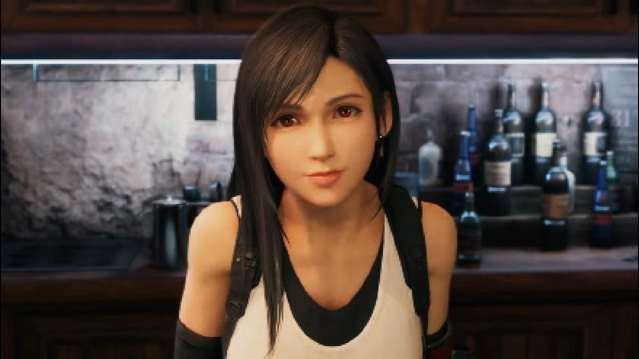 FINAL FANTASY VII REMAKE] Seventh Heaven's Poster Girl Tifa